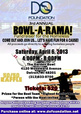 DO Foundation Bowling Fundraiser 2013